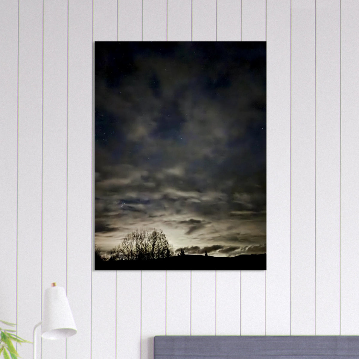 Winter Night Sky Fine Art Print